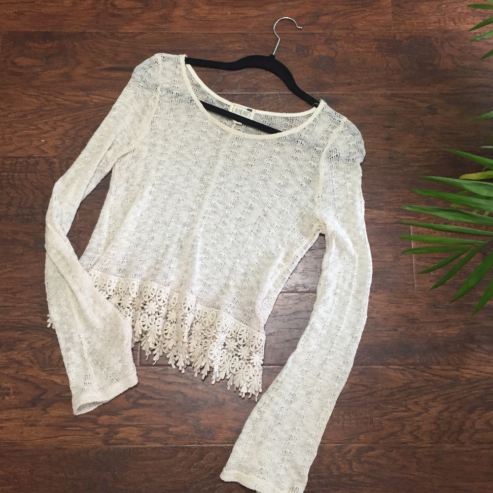Lacy Pullover Sweater